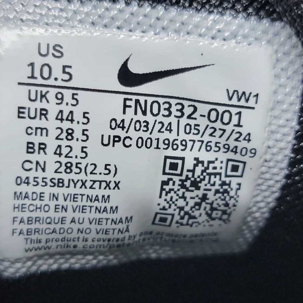 Nike Free Golf NN Golf Shoes Black Iron Grey White FN0332-001 Mens Size 10.5 New - Picture 4 of 11